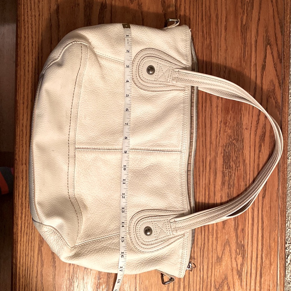 The Sak white shoulder bag